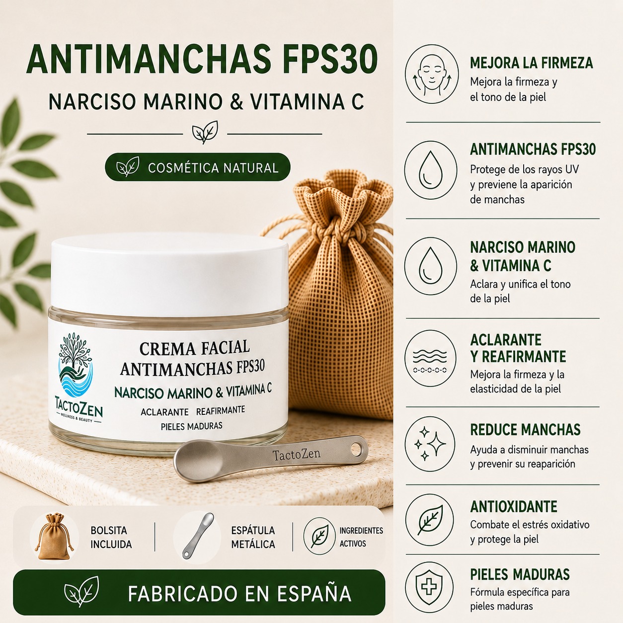 Pack Crema Facial Antimanchas FPS30 - Imagen 2