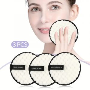 Pack de 3 esponjas limpiadoras faciales reutilizables MAANGE