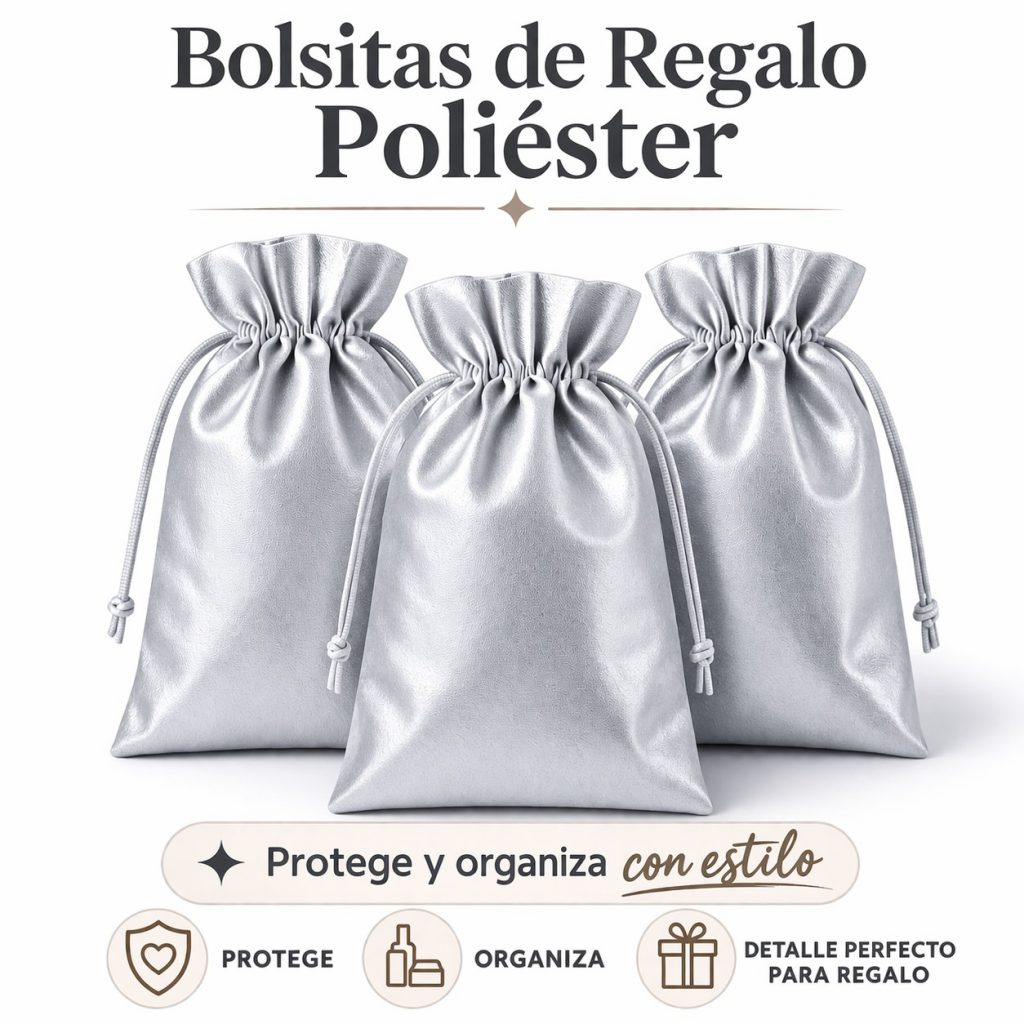 Bolsitas de Regalo Poliéster 3ud